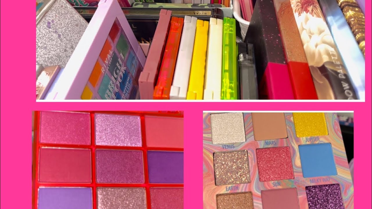 MEINE LIDSCHATTEN SAMMLUNG TEIL4 NUR RIVAL &hearts;️ ME & ACTION MAX AND MORE PLUS SWATCHES 🥰