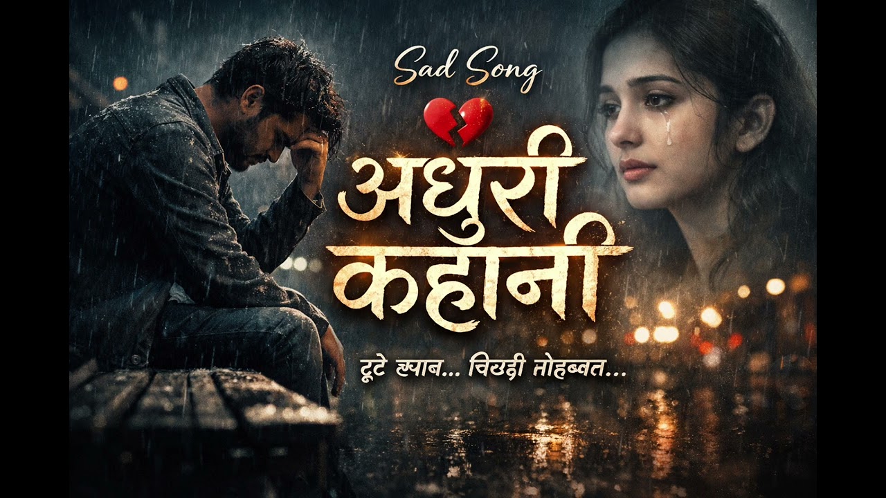 अधूरी कहानी 💔 | Heart Touching Sad Song | Breakup Emotional Song | Hindi Sad Song 2026