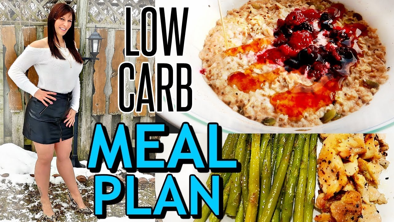 My NEW LOW CARB MEAL PLAN for WEIGHT LOSS (Full Day Of Eating)