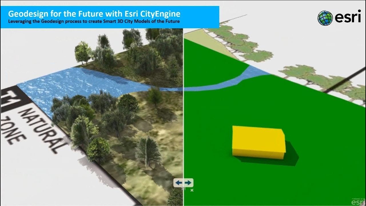 Geodesign for the Future in 3D with Esri CityEngine