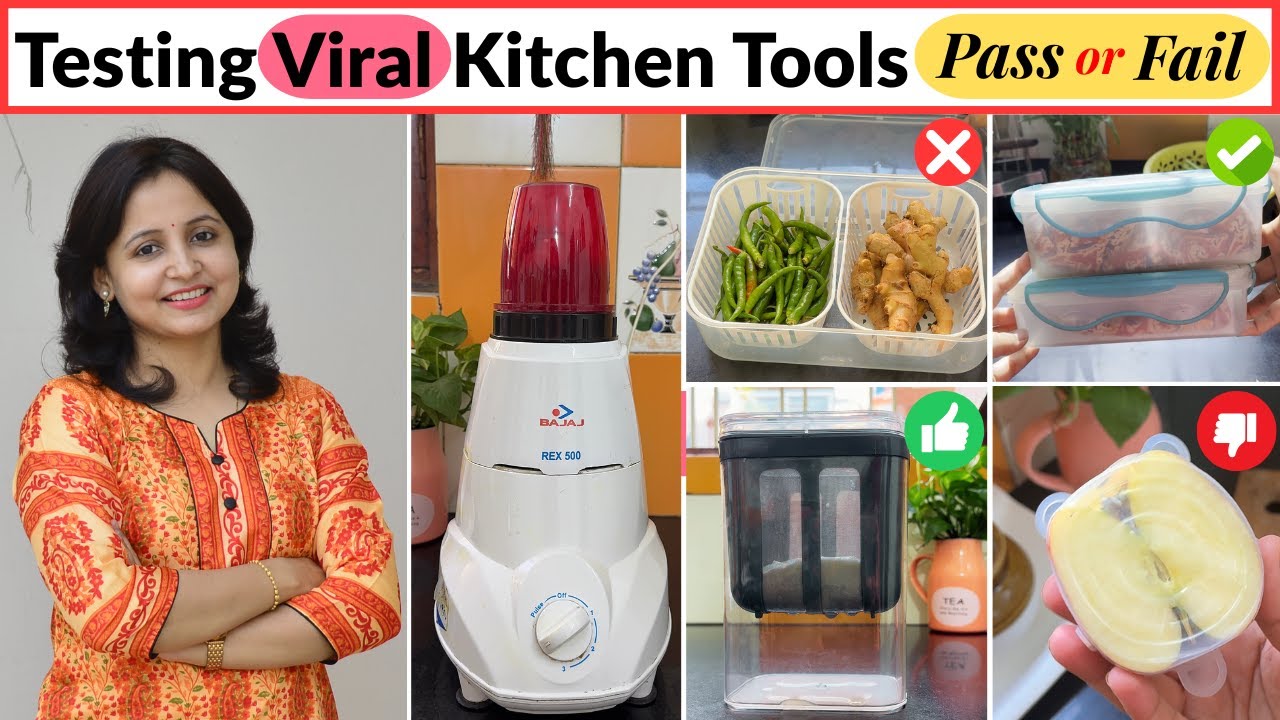 Testing Trending Amazon Kitchen Tools–Do They Really Work? | Time Saving Kitchen Tools | Urban Rasoi