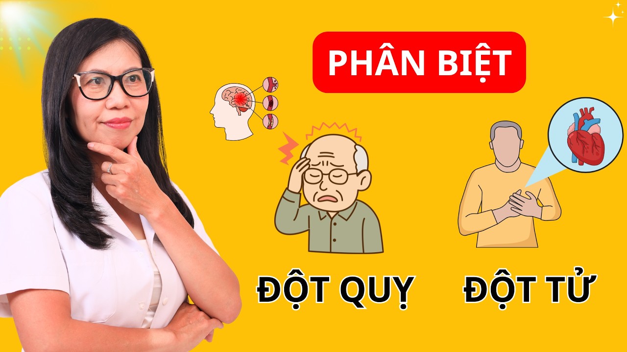 ĐỘT TỬ VÀ ĐỘT QUỴ: Hiểu Đúng Để Phòng Tránh Và Cấp Cứu Đúng! I Dr Hương