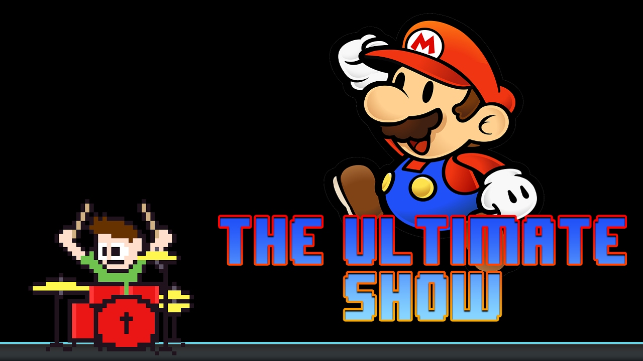 Super Paper Mario - The Ultimate Show (Drum Cover) -- The8BitDrummer