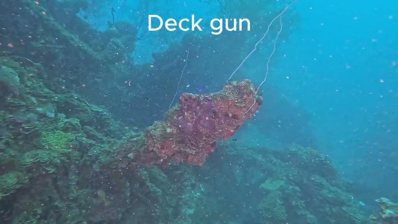 I 169 Japanese Submarine in Truk Lagoon