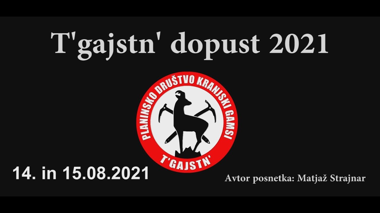 T'gajstn dopust 2021