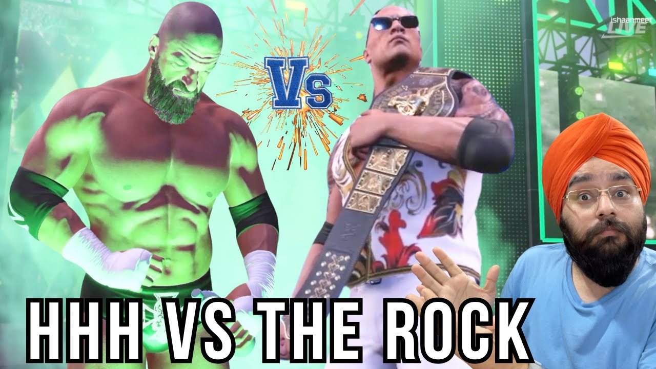 Attitude Era Classic! Triple H vs The Rock | WWE 2K25 Before WWE 2K26