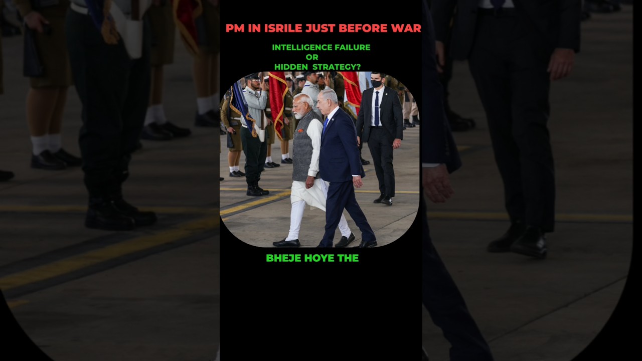 PM in Israel Just Before War &mdash; Intelligence Failure or Hidden Strategy?#khansir #PmModi #rajshamani