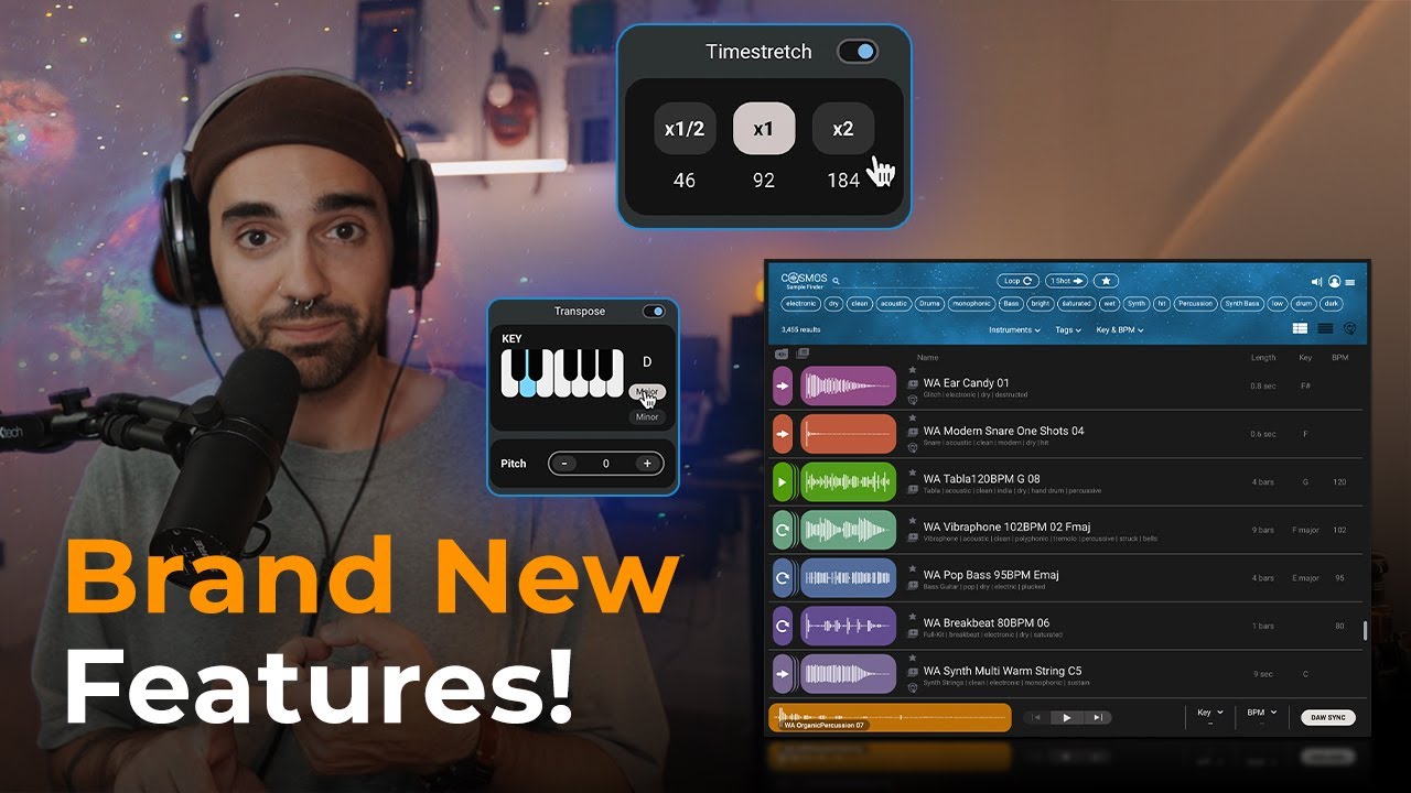 Waves COSMOS Sample Finder just got WAY better!