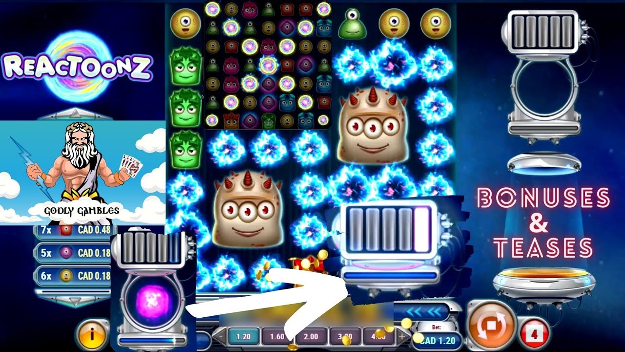 REACTOONZ BONUSES AND TEASES (SESSION BEST MOMENTS)