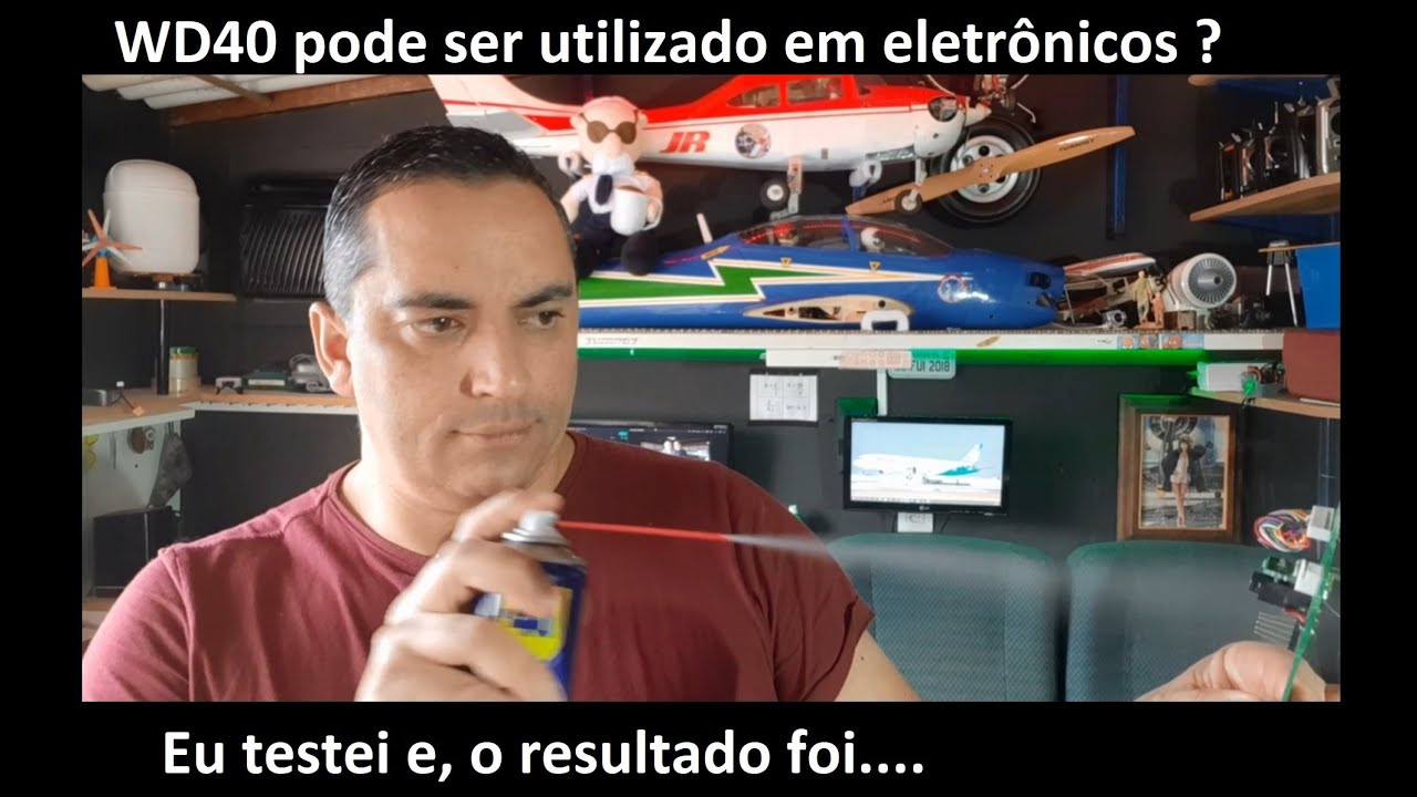 Será que WD40 pode ser utilizado em componentes eletrônicos? EP # 178