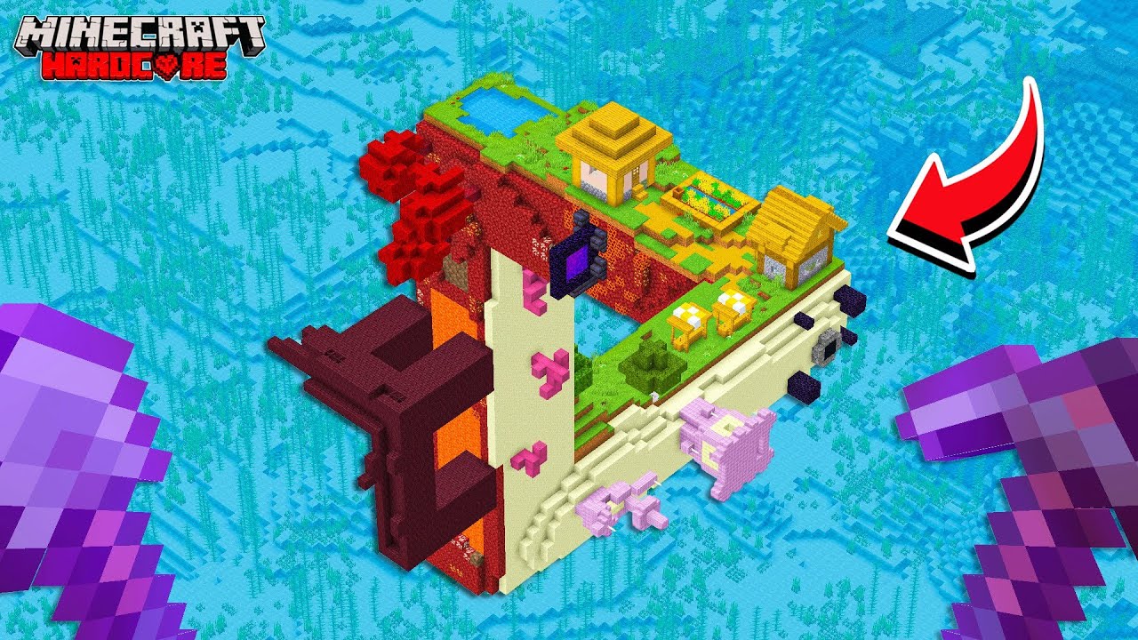 I Built Illusions in Minecraft Hardcore