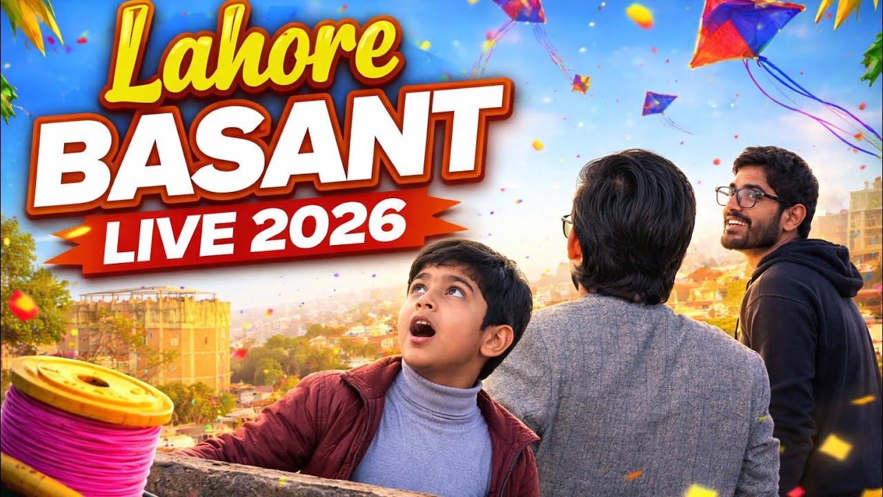 Lahore Basant Live 2026 | Colorful Kite Festival & Amazing Views