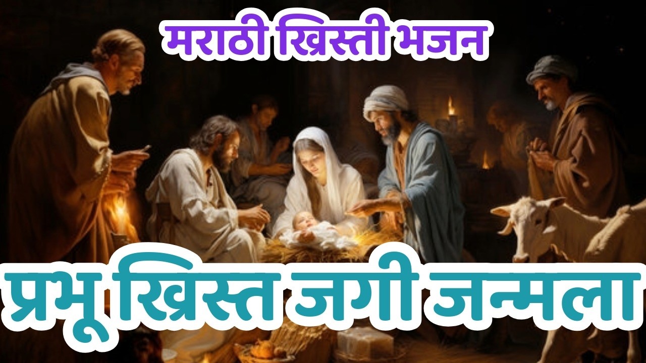 प्रभू ख्रिस्त जगी जन्मला-मराठी ख्रिस्ती गीत भजन स्पर्धा-अहमदनगर पहिली मंडळी AFCC 11येशूची प्रार्थना