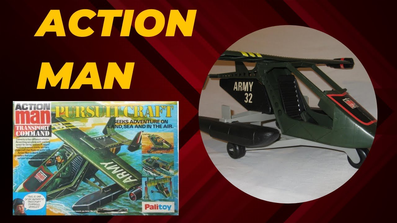 Palitoy Action Man Pursuit Craft Unboxing