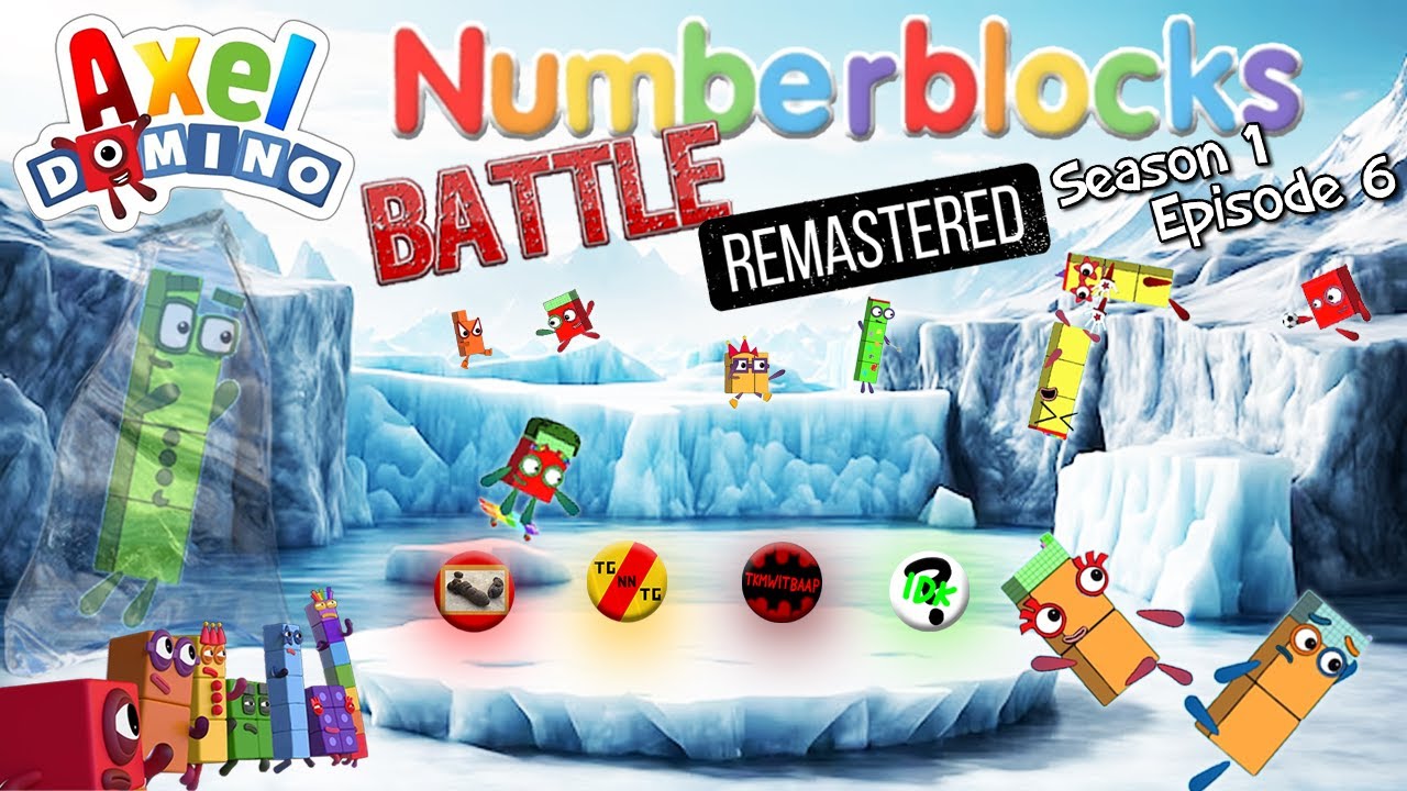 Numberblocks Battle Remastered S1 Ep6: Ice Breakers