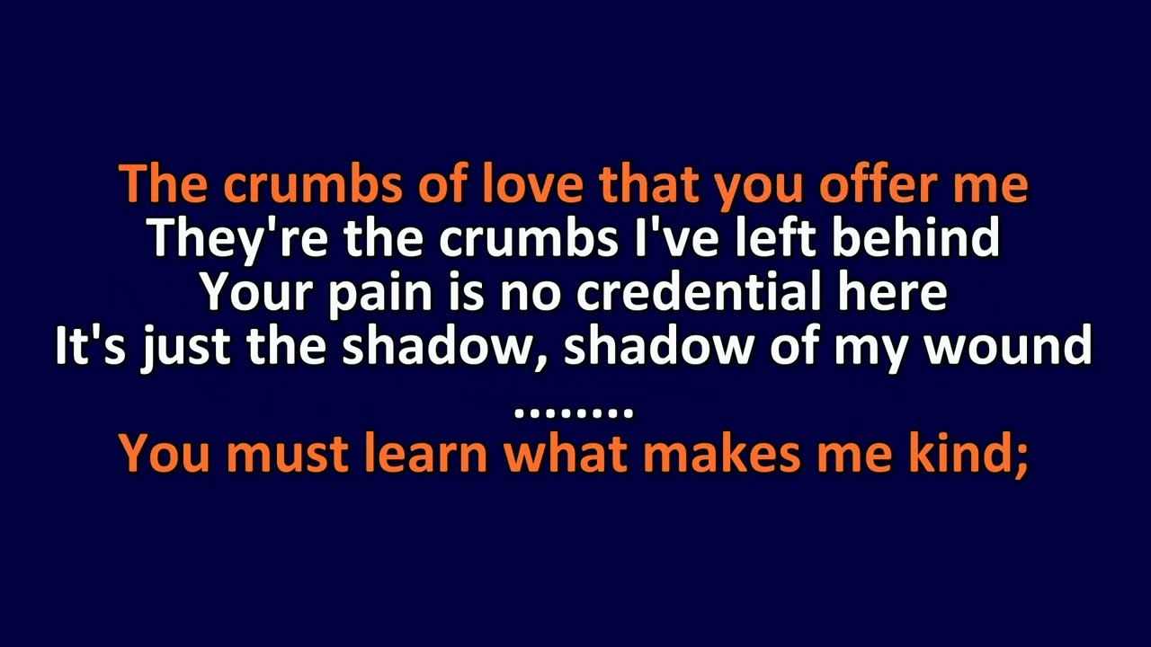 Leonard Cohen - Avalanche - Karaoke Instrumental Lyrics - ObsKure