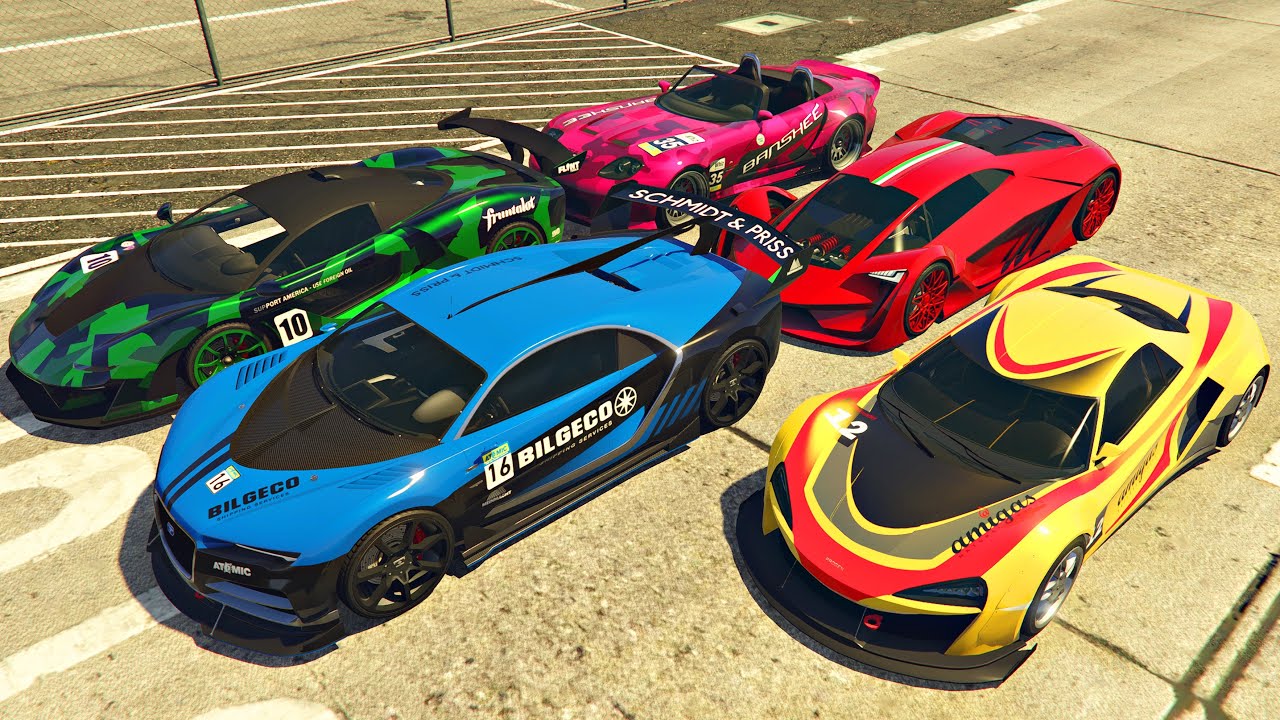 GTA V RACE CARS PS5 PRO GAMEPLAY! (NO COMMENTARY)