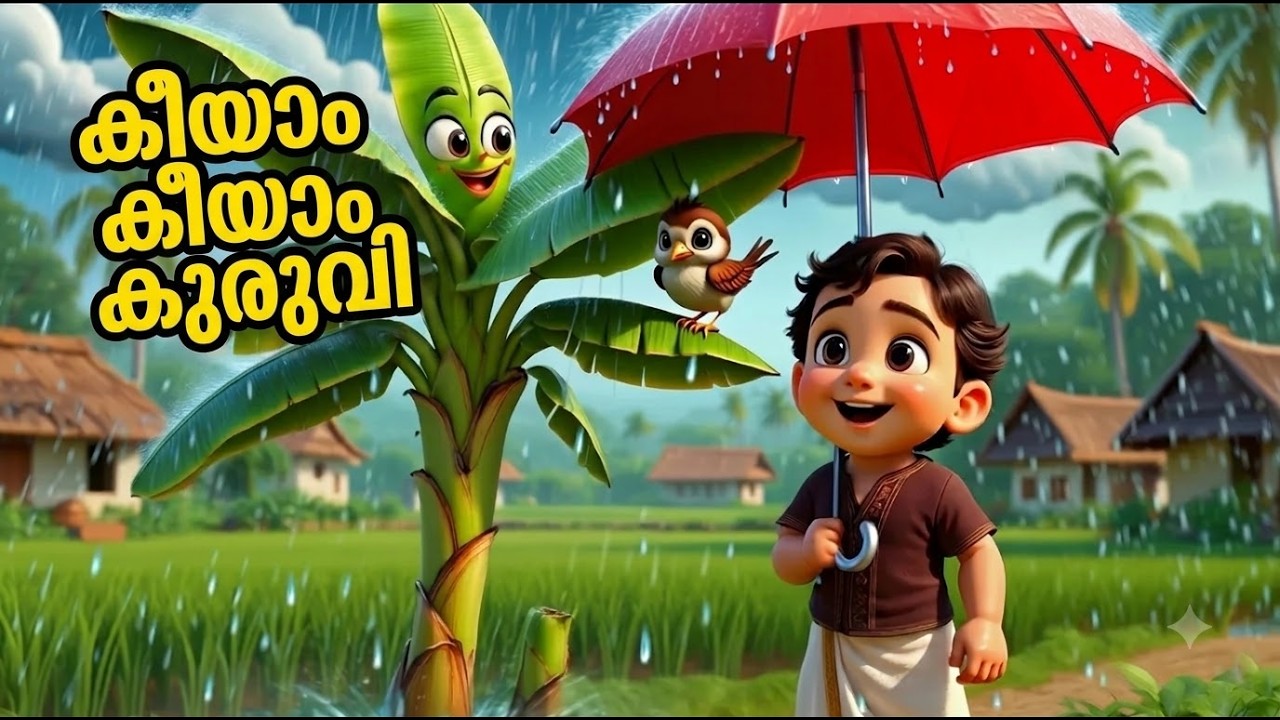 Kiyam Kiyam Kuruvi | കീയാം കീയാം കുരുവി | Malayalam Kids Songs