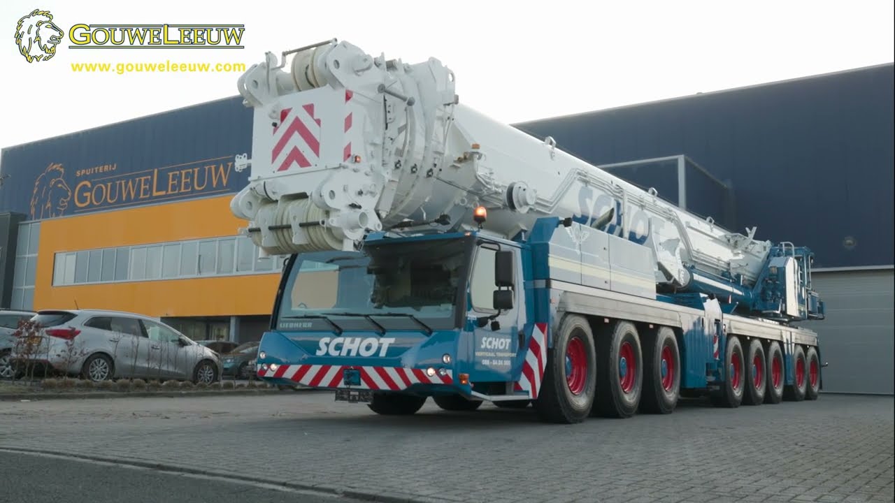 Liebherr LTM1650-8 Crane Painting - Made by Gouweleeuw