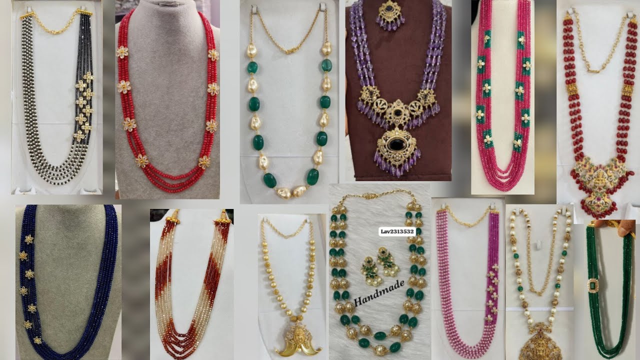 Latest Beads Chains Designs 2025 | Trending Beads Mala Collection | Daily Wear & Party Wear #beads 