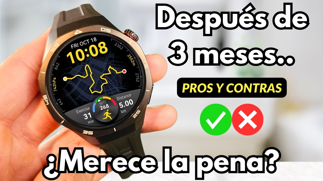 Huawei Watch GT5 Pro 💥 ¿Es un Smartwatch PERFECTO? ¡Review Después de 3 Meses!