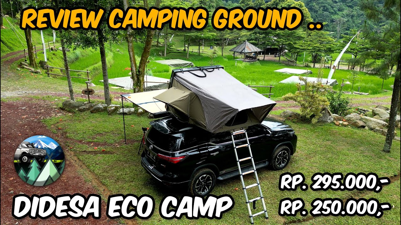 Review Camping Ground Didesa Eco Camp Bogor – Tepi Sawah Asri & Main di Sungai Seru!