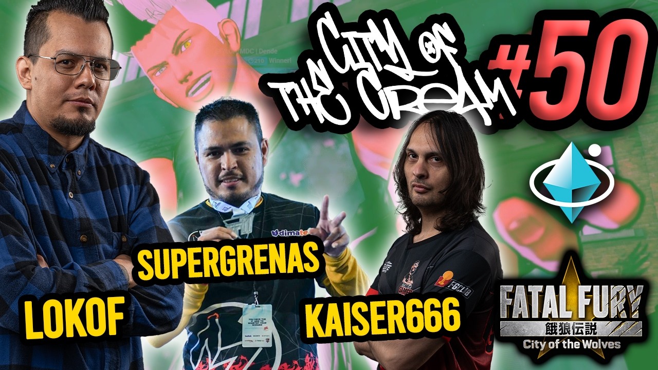 PRE GEMA LIVE ft. Lokof Kula & más! City of the Cream 50 Fatal Fury City of the Wolves Torneo FGC