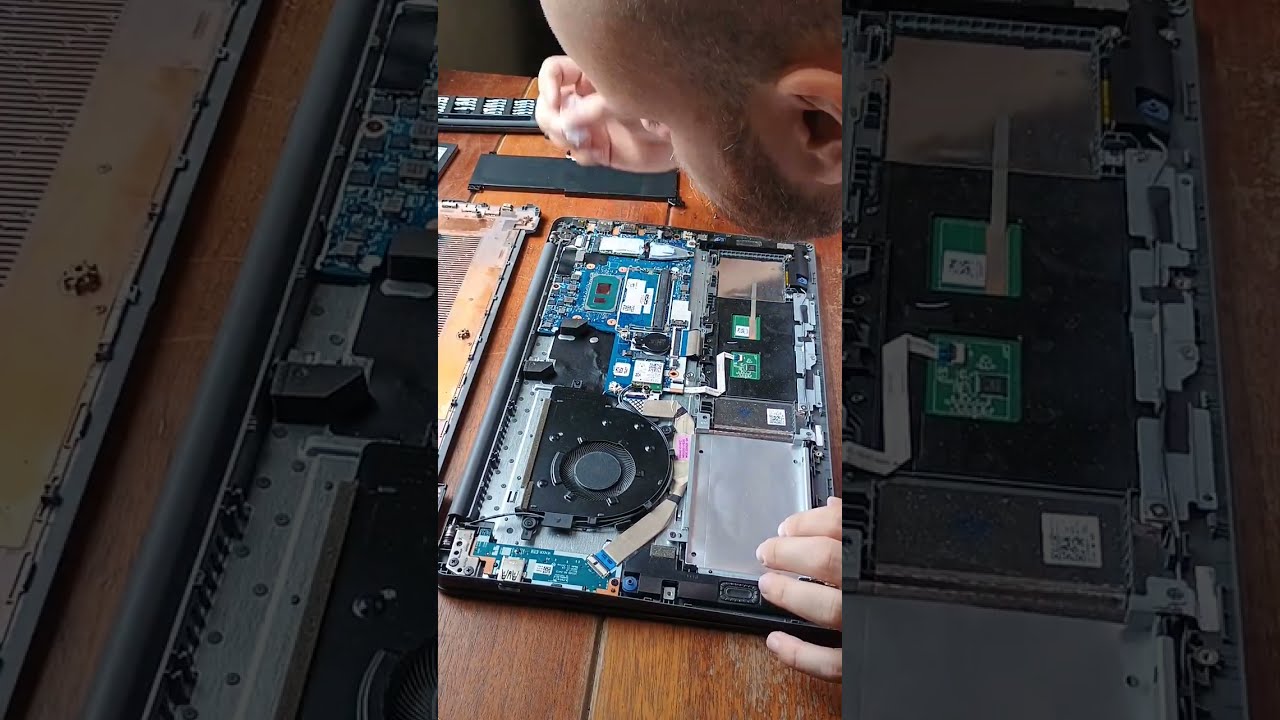 Upgrade de memória + limpeza de Notebook Lenovo