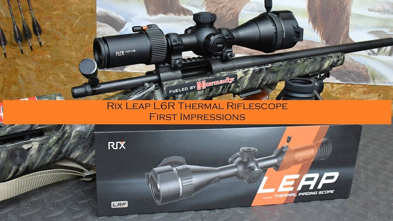 Тепловизионный прицел RIX Leap L6R: ПЕРВЫЕ впечатления, полный обзор последует позже, так что ост...