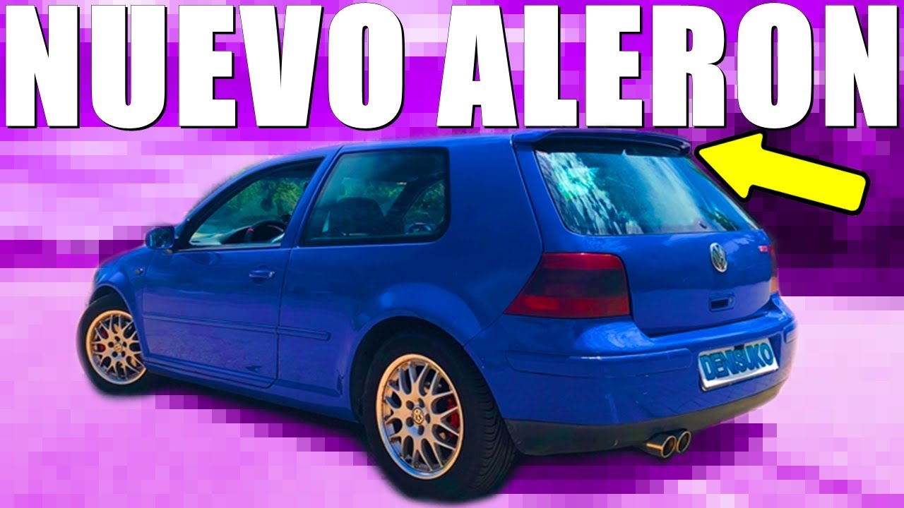 ☢️Pintar y Montar ALERON | GOLF GTI MK4😍