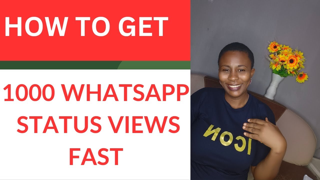 Easy steps on how to get your first 1000 WhatsApp status views fast and easy