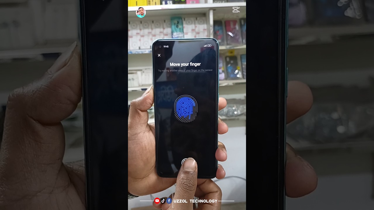 How To Oppo A78 Fingerprint Lock Setting #foryou #viral #shorts #video #uzzol_technology