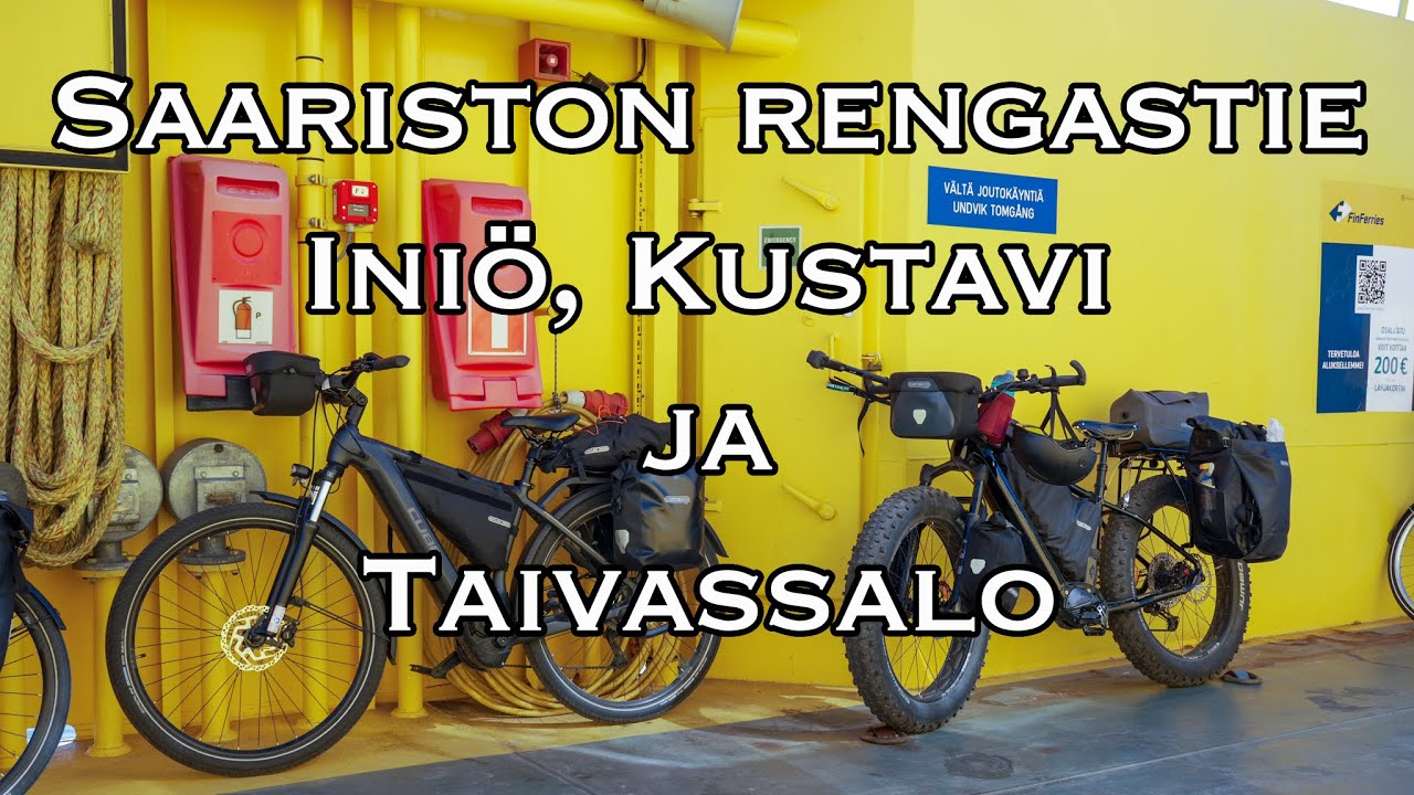 Saaristossa pyöräilemässä osa 6/8 -Iniö, Kustavi ja Taivassalo
