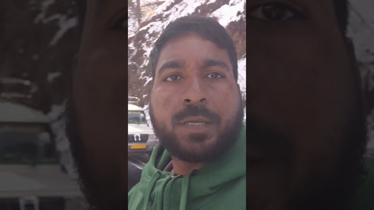 मौरियाना टॉप टिहरी गढ़वाल बर्फबारी का कुछ दृश्य