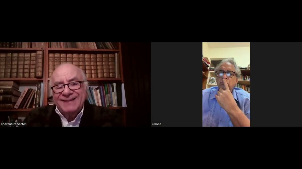 Dialogo entre Boaventura de Sousa Santos y Daniel Nina