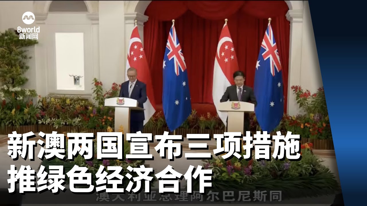 新澳两国宣布三项措施 推绿色经济合作