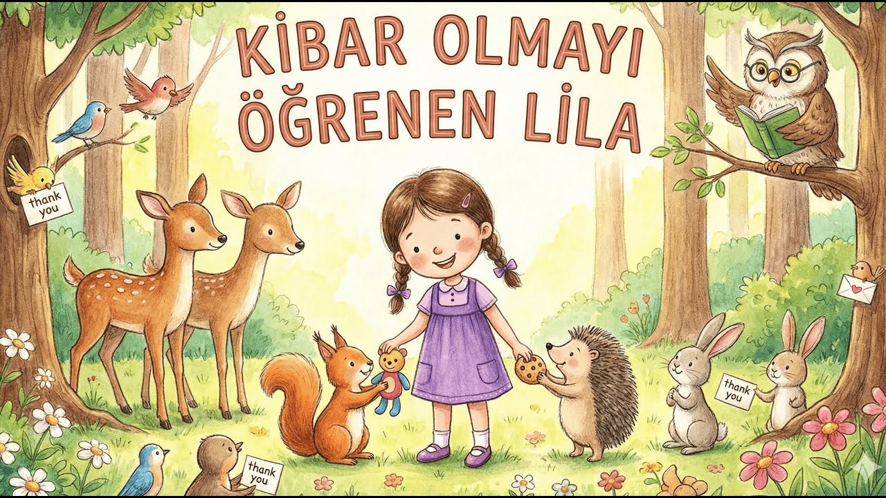 Çocuk Masalları - Kibar Olmayı Öğrenen Lila - 77