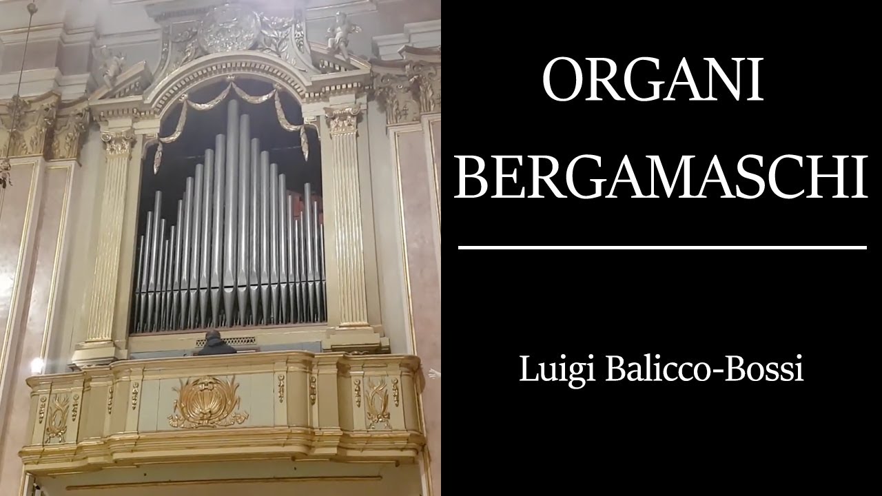 Damiano Rota: Fantasia sull'inno Regina Coeli - Organo Balicco-Bossi Bergamo (Borgo Santa Caterina)