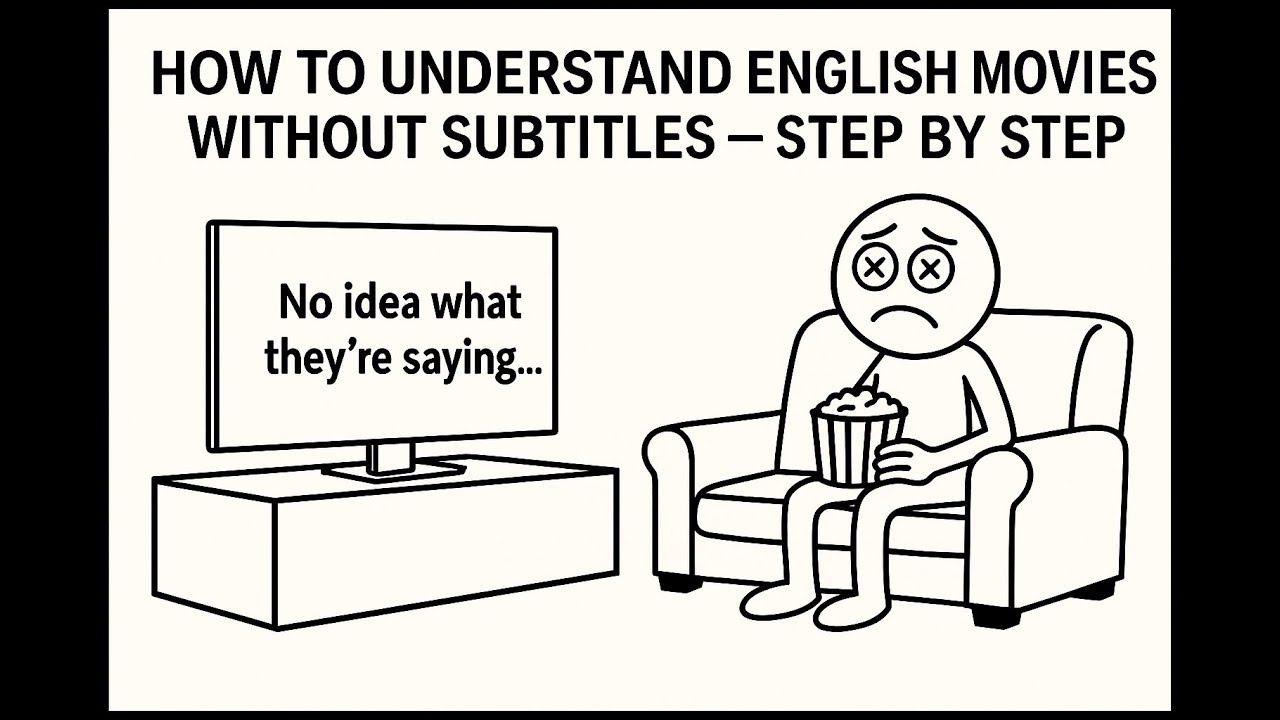 How to Understand English Movies Without Subtitles – Step by Step