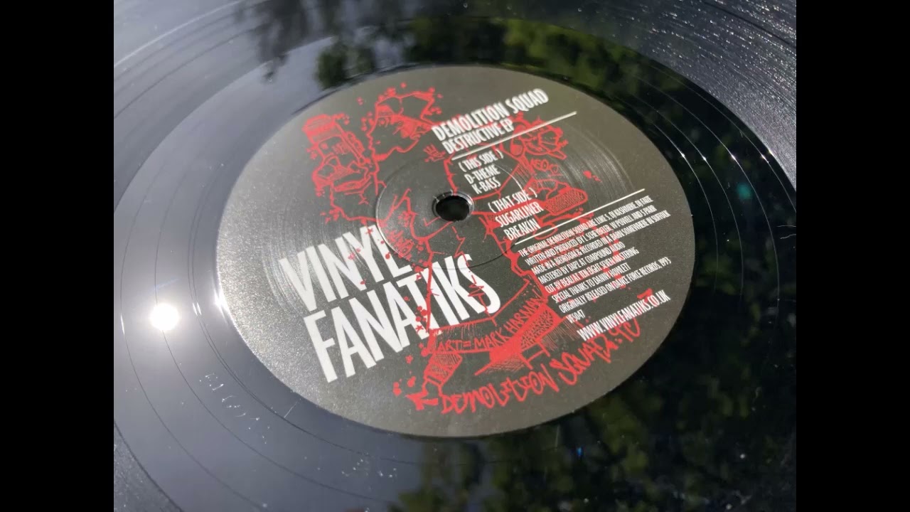 Demolition Squad - D-Theme / K-Bass / Sugarliner / Breakin (The Destructive EP – VFS047)