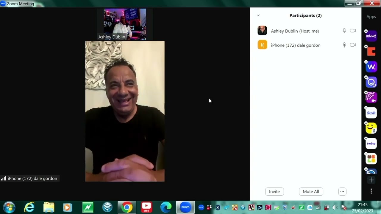 LIVE IN THE LOUNGE With Eric Apappoulay and Dale Gordon 25-2-23