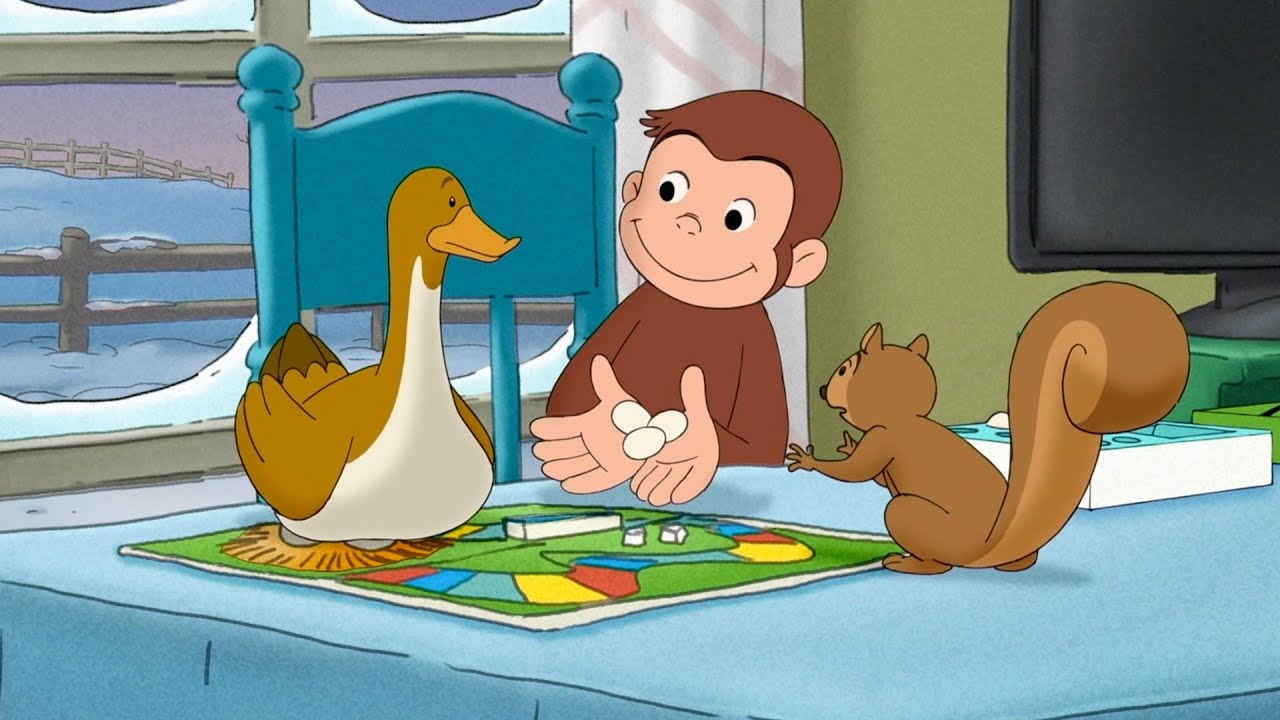 動物のお泊まり会 🐵 おさるのジョージ