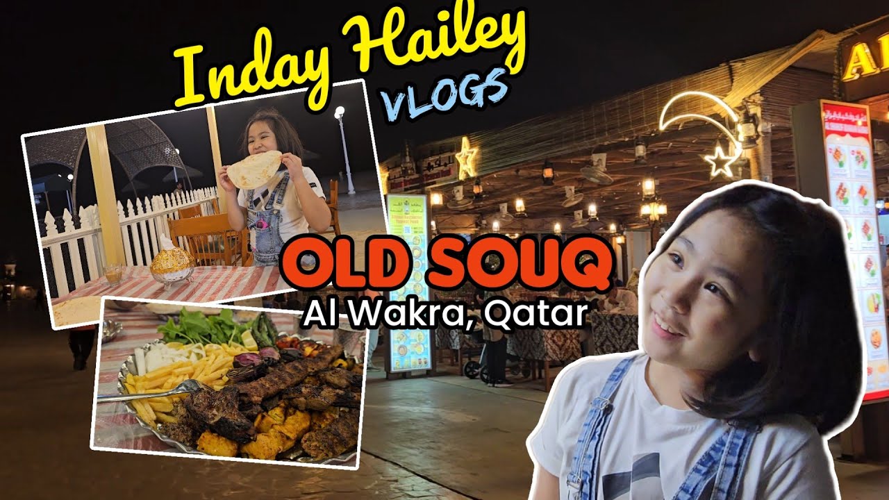 @indayhailey vlogs ● #famday  at  souq Wakra