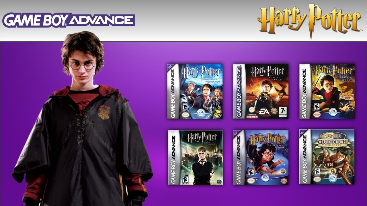 Harry Potter series for Game Boy Advance | GBA | My Boy!