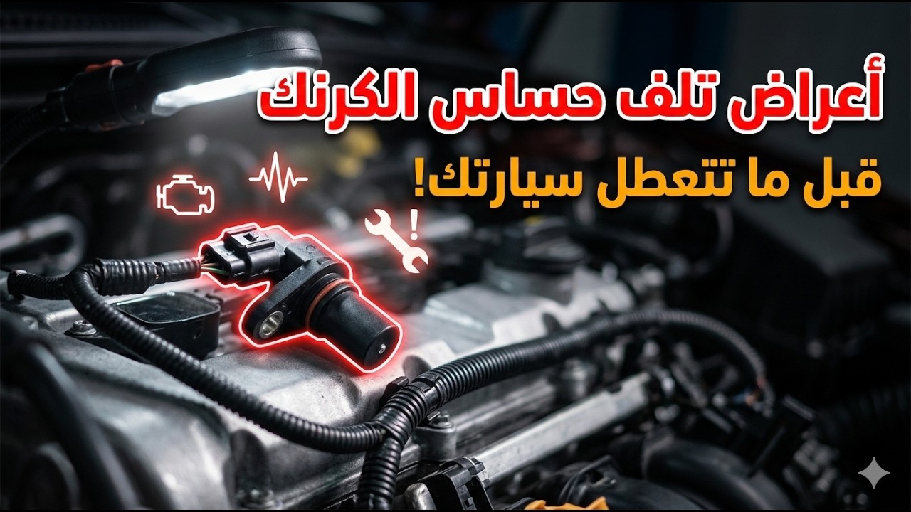 حساس الكرنك: وظيفته وأعراض تلفه وطريقة فحصه