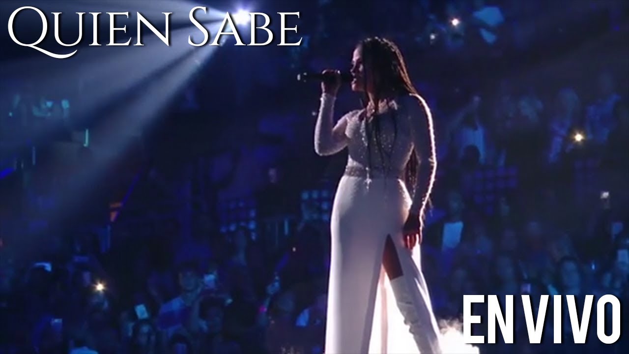 Natti Natasha - Quien Sabe ❤ [Live Premios Juventud]