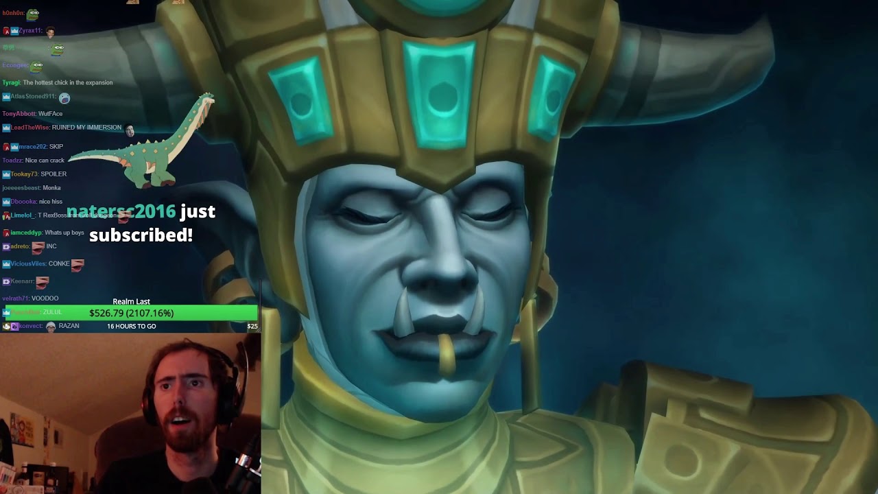 Asmongold Reacts to the Zandalar Horde Intro Cinematic