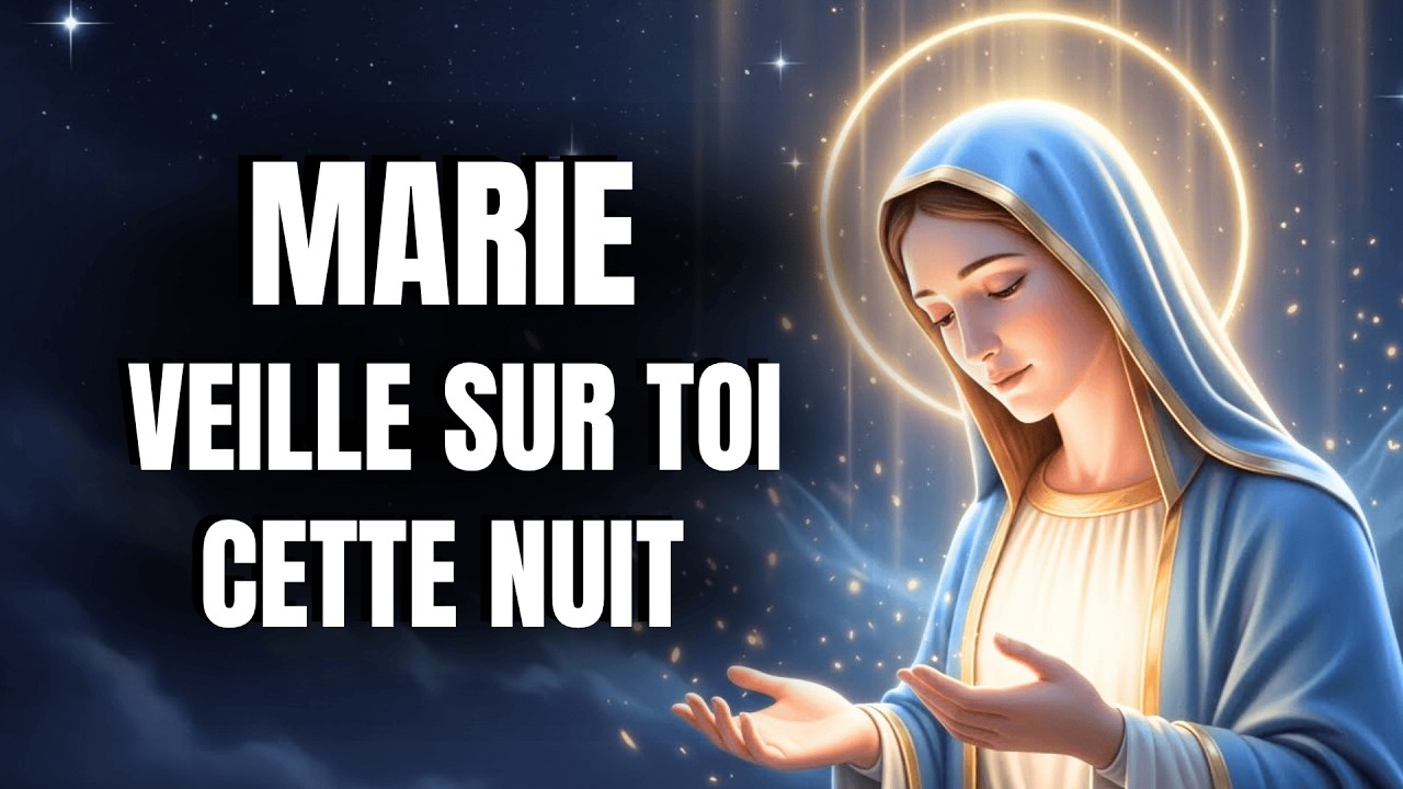 Puissante PRIÈRE du SOIR pour DORMIR en PAIX 🙏 Protection toute la NUIT