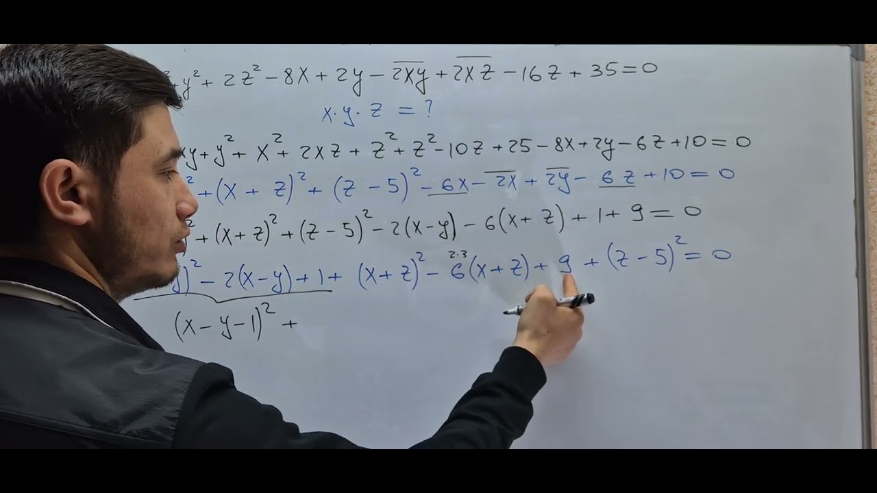 Murakkab tenglamani yechish #matematika#education#maths#algebra#tenglama