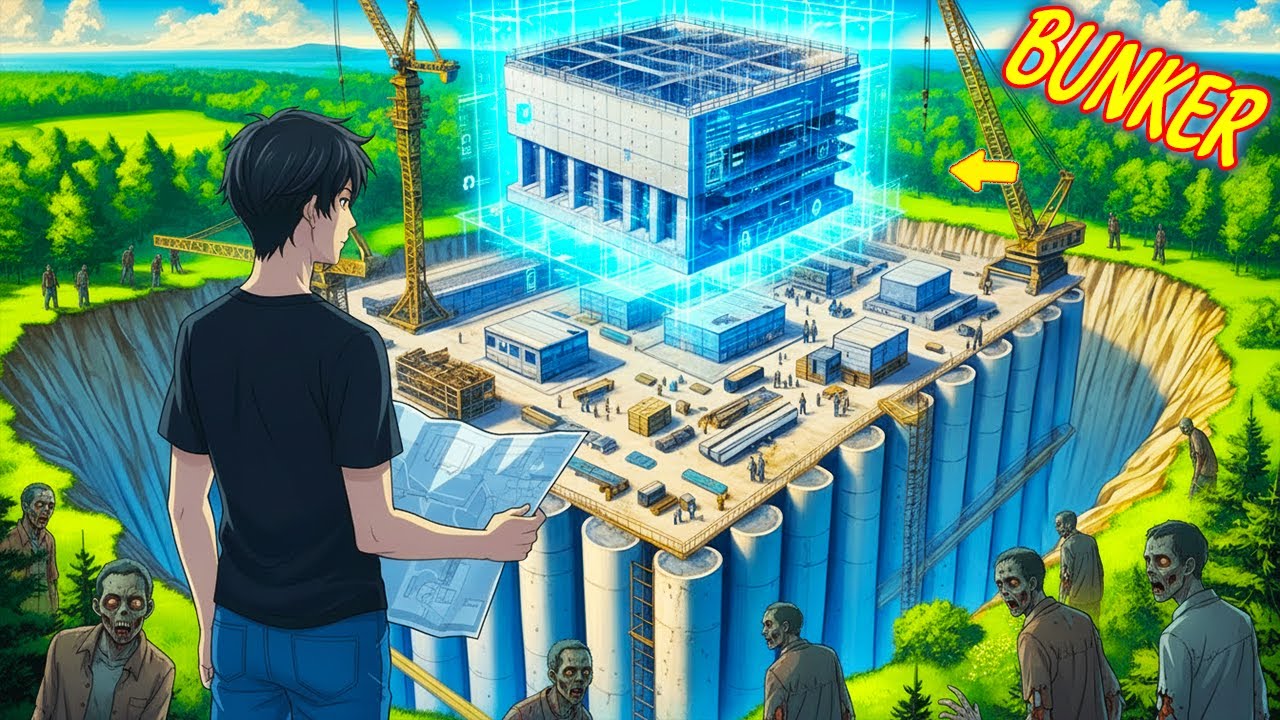 He's Building a CROSS DIMENSIONAL SHELTER Before 99% Turn Into ZOMBIES! - Apocalypse Manhwa